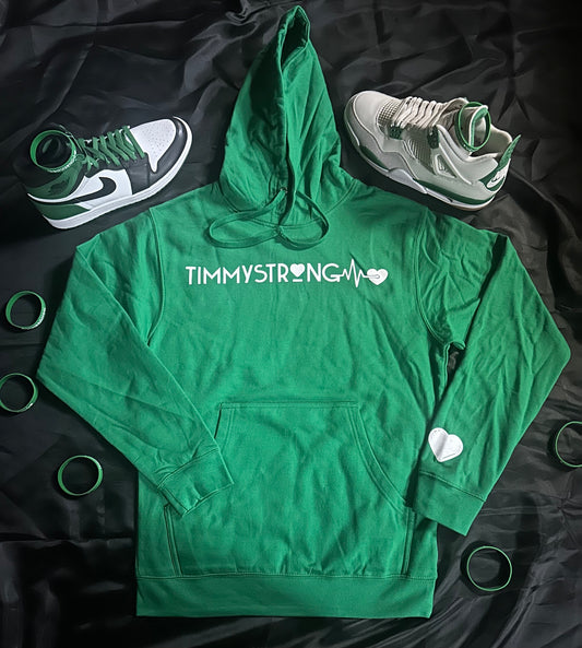 Green Timmy Strong Hoodie